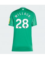 Ženske Nogometnih dresov Newcastle United Joe Willock #28 Gostujoči 2025-26 Kratki rokavi Ženske Nogometnih dresov Newcastle United Joe Willock #28 Gostujoči 2025-26 Kratki rokavi